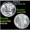 Image 1 : 1944-p . . Mercury Dime 10c Grades Choice Unc FSB