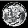 Image 2 : 1944-p . . Mercury Dime 10c Grades GEM+ Unc