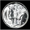 Image 2 : 1945-p . . Mercury Dime 10c Grades Choice Unc