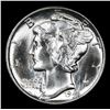 Image 2 : 1945-p . . Mercury Dime 10c Grades Choice Unc