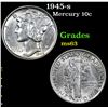 Image 1 : 1945-s . . Mercury Dime 10c Grades Select Unc
