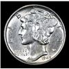 Image 2 : 1945-s . . Mercury Dime 10c Grades Select Unc
