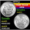 Image 1 : 1879-p . . Morgan Dollar $1 Grades Choice+ Unc