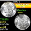 Image 1 : 1879-s . . Morgan Dollar $1 Grades Choice+ Unc