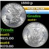 Image 1 : 1880-p . . Morgan Dollar $1 Grades Choice+ Unc