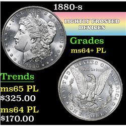 1880-s . . Morgan Dollar $1 Grades Choice Unc+ PL