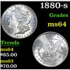 Image 1 : 1880-s . . Morgan Dollar $1 Grades Choice Unc