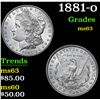 Image 1 : 1881-o . . Morgan Dollar $1 Grades Select Unc