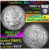 Image 1 : 1881-o . . Morgan Dollar $1 Grades Select Unc+ DMPL