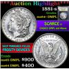 Image 1 : 1881-s . . Morgan Dollar $1 Grades Choice Unc+ DMPL