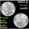 Image 1 : 1882-p . . Morgan Dollar $1 Grades Select Unc