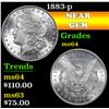 Image 1 : 1883-p . . Morgan Dollar $1 Grades Choice Unc