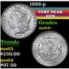 Image 1 : 1888-p . . Morgan Dollar $1 Grades Choice+ Unc