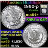 Image 1 : 1890-p . . Morgan Dollar $1 Grades Choice+ Unc