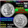Image 1 : 1891-cc . . Morgan Dollar $1 Grades Choice Unc