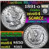 Image 1 : 1891-o . . Morgan Dollar $1 Grades Choice Unc