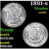 Image 1 : 1891-s . . Morgan Dollar $1 Grades Select Unc