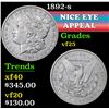 Image 1 : 1892-s . . Morgan Dollar $1 Grades vf+