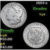 Image 1 : 1892-s . . Morgan Dollar $1 Grades vg, very good