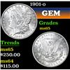 Image 1 : 1901-o . . Morgan Dollar $1 Grades GEM Unc