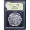 Image 2 : 1925-s . . Peace Dollar $1 Grades Choice Unc