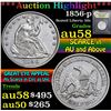 Image 1 : 1856-p . . Seated Half Dollar 50c Grades Choice AU/BU Slider