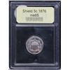 Image 2 : ***Auction Highlight*** 1876 . . Shield Nickel 5c Graded GEM Unc By USCG (fc)