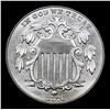 Image 3 : ***Auction Highlight*** 1876 . . Shield Nickel 5c Graded GEM Unc By USCG (fc)