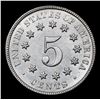 Image 5 : ***Auction Highlight*** 1876 . . Shield Nickel 5c Graded GEM Unc By USCG (fc)