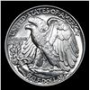 Image 3 : 1943-p . . Walking Liberty Half Dollar 50c Grades Choice Unc