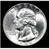 Image 2 : 1944-p . . Washington Quarter 25c Grades GEM Unc