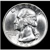 Image 2 : 1945-p . . Washington Quarter 25c Grades Choice Unc