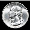Image 2 : 1945-p . . Washington Quarter 25c Grades Choice Unc