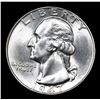 Image 2 : 1947-p . . Washington Quarter 25c Grades Choice Unc