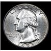 Image 2 : 1953-p From Mint Set  . Washington Quarter 25c Grades Choice Unc