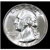Image 2 : 1954-s From Mint Set  . Washington Quarter 25c Grades Choice Unc