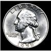 Image 2 : 1958-d . . Washington Quarter 25c Grades Choice+ Unc