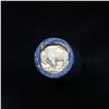 Image 2 : Full roll of Buffalo Nickels, 1919 on one end & a 'd' Mint reverse on other end (fc)