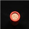 Image 2 : Mixed small cents 1c orig shotgun roll, 1919-d one end, 1890 Indian cent other end