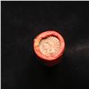 Image 2 : Mixed small cents 1c orig shotgun roll, 1919-d one end, 1895 Indian cent other end