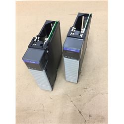 (2) Allen Bradley 1756-ENBT A Ethernet/IP 10/100Mb/s Communications Bridge