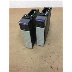 (2) Allen Bradley 1756-ENBT A Ethernet/IP 10/100Mb/s Communications Bridge