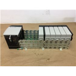 Allen Bradley 1756-PA75 Power Supply AC w/ 1756-A10 10 SLOTS CHASSIS