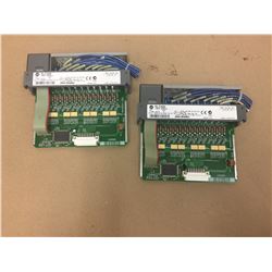 (2)Allen Bradley 1746-IB16 INPUT MODULE