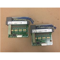 (2)Allen Bradley 1746-IB16 INPUT MODULE