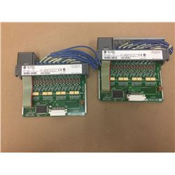 (2)Allen Bradley 1746-IB16 INPUT MODULE