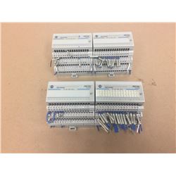 (4) Allen Bradley 24 VDC SINK INPUT 1794-1B16