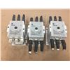 Image 2 : (3) Allen Bradley 100-D180 Contactor w/ 100-D AUXILIARY CONTACT