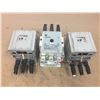 Image 1 : (3)Allen Bradley 100-D180 Contactor w/ 100-D AUXILIARY CONTACT & 193-EEJF Contactor
