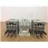Image 2 : (3)Allen Bradley 100-D180 Contactor w/ 100-D AUXILIARY CONTACT & 193-EEJF Contactor